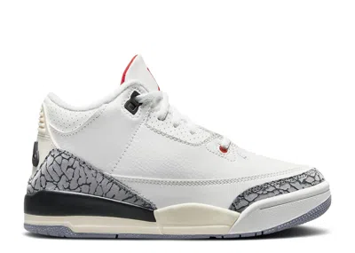 Air Jordan 3 Retro Ps 'white Cement Reimagined'