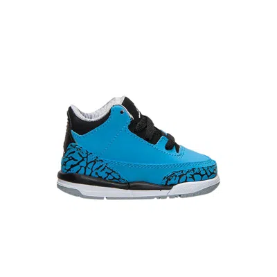 Pre-owned Air Jordan 3 Retro Td 'dark Powder Blue' | Infant Size 5.5