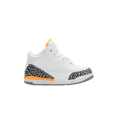 Pre-owned Air Jordan 3 Retro Td 'laser Orange' | Infant Size 6