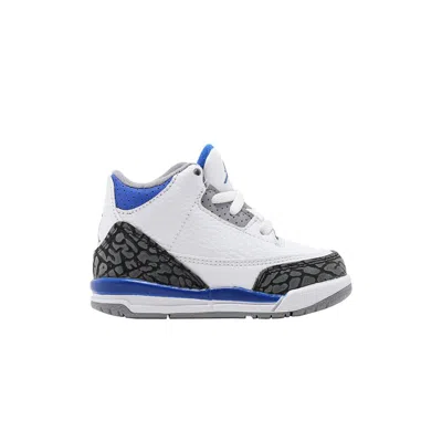 Pre-owned Air Jordan 3 Retro Td 'racer Blue' | White | Infant Size 4