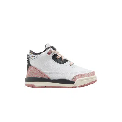 Pre-owned Air Jordan 3 Retro Td 'vintage Floral' | White | Infant Size 10