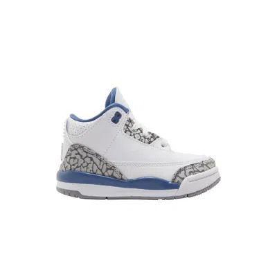 Pre-owned Air Jordan 3 Retro Td 'washington Wizards' | White | Infant Size 9