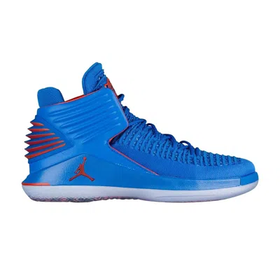 Pre-owned Air Jordan 32 Bp 'russell Westbrook' | Blue | Kid's Size 13