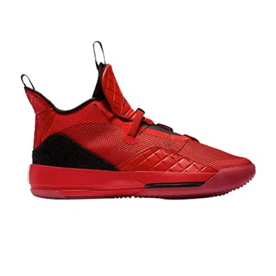 Pre-owned Air Jordan 33 Gs 'university Red' | Kid's Size 3.5