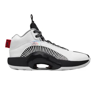 Pre-owned Air Jordan 35 Gs 'white Black' | Kid's Size 4