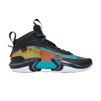 Pre-owned Air Jordan 36 Gs 'black Multi-color' | Kid's Size 5.5
