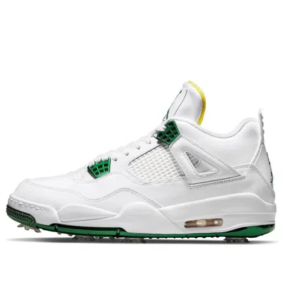 Air Jordan 4 Golf 'masters Tournament' In White