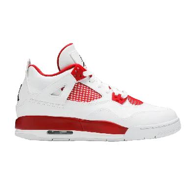 Pre-owned Air Jordan 4 Retro Bg 'alternate 89' In White