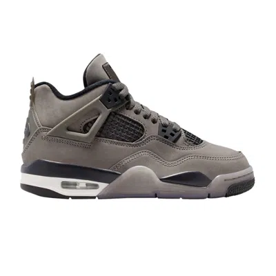 Pre-owned Air Jordan 4 Retro Gs 'cave Stone' | Brown | Kid's Size 6.5