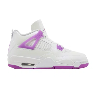 Pre-owned Air Jordan 4 Retro Gs 'hyper Violet' | White | Kid's Size 5