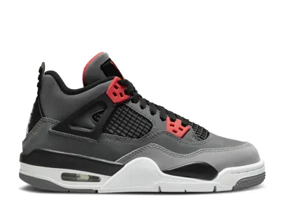 Air Jordan 4 Retro Gs 'infrared' In Gray