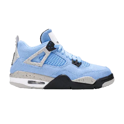 Pre-owned Air Jordan 4 Retro Gs 'university Blue'