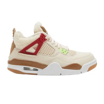 Pre-owned Air Jordan 4 Retro Gs 'wild Things' | Cream | Kid's Size 4