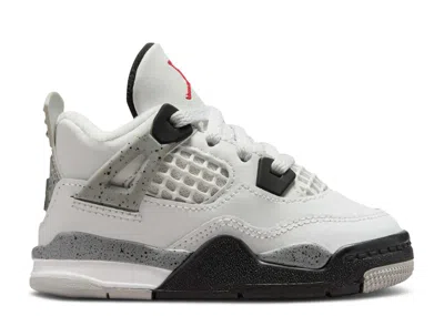Air Jordan Babies'  4 Retro Og Td 'white Cement' 2025