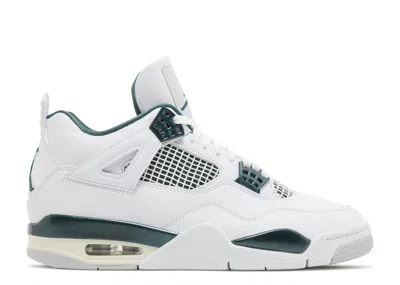 Air Jordan 4 Retro 'oxidized Green' In White