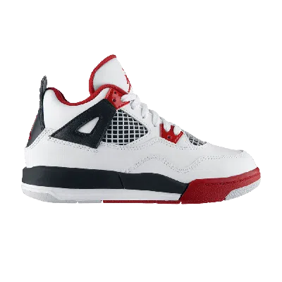 Pre-owned Air Jordan 4 Retro Ps 2012 In White