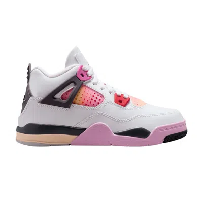 Pre-owned Air Jordan 4 Retro Ps 'comic' | Pink | Kid's Size 13