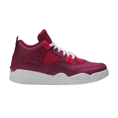 Pre-owned Air Jordan 4 Retro Ps 'for The Love Of The Game' | Purple | Kid's Size 1