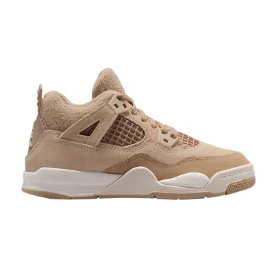 Pre-owned Air Jordan 4 Retro Ps 'hemp/light Orewood Brown' | Tan | Kid's Size 1.5