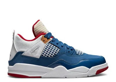Air Jordan 4 Retro Ps 'messy Room' In Blue