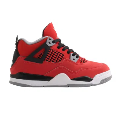 Pre-owned Air Jordan 4 Retro Ps 'toro Bravo' 2026 | Red | Kid's Size 11