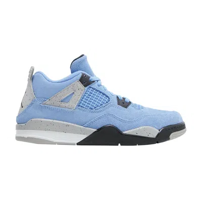 Pre-owned Air Jordan 4 Retro Ps 'university Blue' | Kid's Size 1