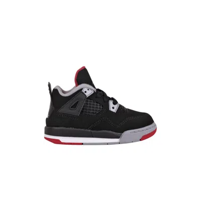 Pre-owned Air Jordan 4 Retro Td 'bred' 2012 | Black | Infant Size 8