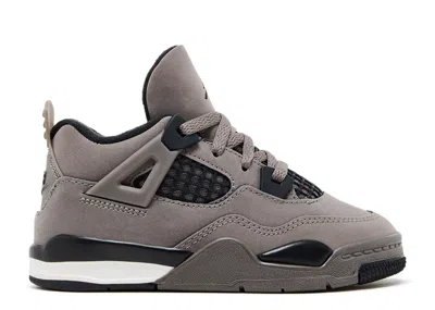 Air Jordan Babies'  4 Retro Td 'cave Stone' In Brown
