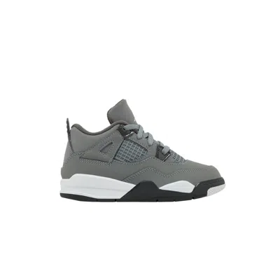 Pre-owned Air Jordan 4 Retro Td 'cool Grey' 2019 | Infant Size 7 In Gray