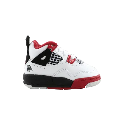 Pre-owned Air Jordan 4 Retro Td 'mars Blackmon' In White