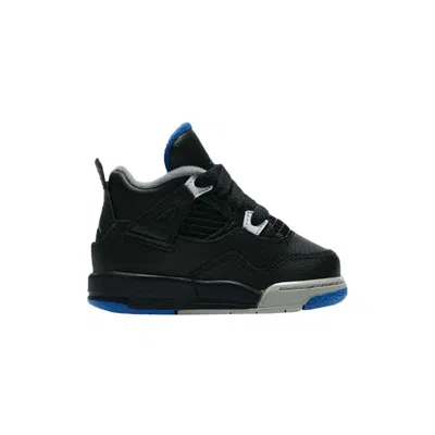Pre-owned Air Jordan 4 Retro Td 'motorsports Alternate' | Black | Infant Size 2