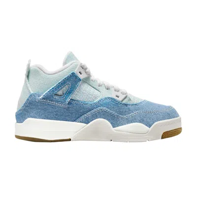 Pre-owned Air Jordan 4 Retro Tex Ps 'worn Blue Denim' | Kid's Size 1