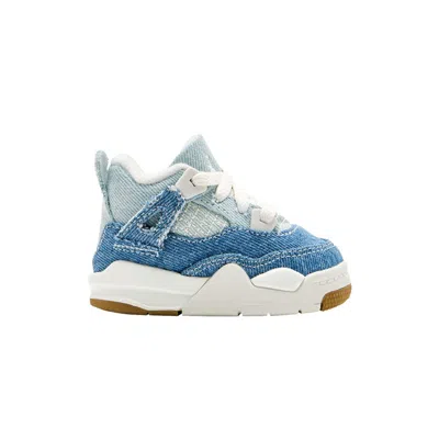 Pre-owned Air Jordan 4 Retro Tex Td 'worn Blue Denim' | Infant Size 4