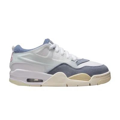 Pre-owned Air Jordan 4 Rm Gs 'diffused Blue Ashen Slate' | Kid's Size 5.5
