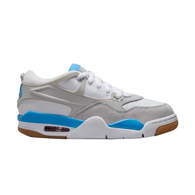 Pre-owned Air Jordan 4 Rm Gs 'university Blue' | White | Kid's Size 3.5