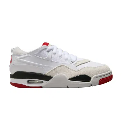 Pre-owned Air Jordan 4 Rm Gs 'white Fire Red' | Kid's Size 3.5