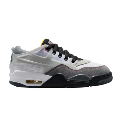 Pre-owned Air Jordan 4 Rm Premium Gs 'motorsports' | White | Kid's Size 6.5