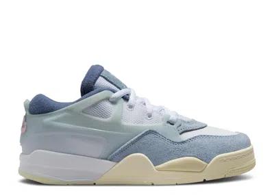 Air Jordan Kids'  4 Rm Ps 'diffused Blue Ashen Slate'