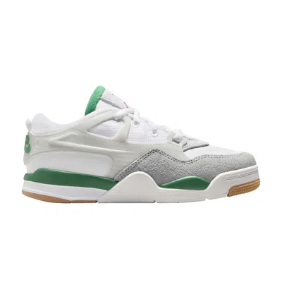 Pre-owned Air Jordan 4 Rm Ps 'pine Green' | White | Kid's Size 12.5