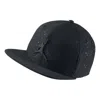 Air Jordan 5 Black Cement Black Baseball Cap