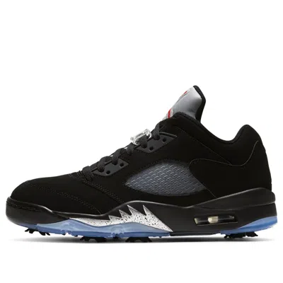Air Jordan 5 Low Golf 'metallic' In Orange