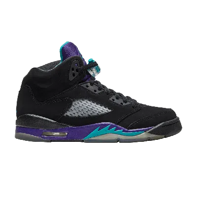 Pre-owned Air Jordan 5 Retro Gs 'black Grape'