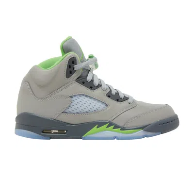 Pre-owned Air Jordan 5 Retro Gs 'green Bean' 2022 | Grey | Kid's Size 5