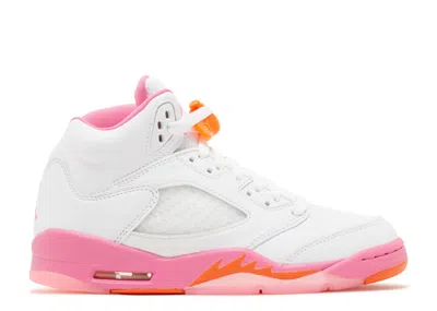 Air Jordan 5 Retro Gs 'pinksicle' In White