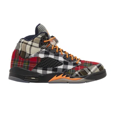 Pre-owned Air Jordan 5 Retro Gs 'plaid' | Multi-color | Kid's Size 3.5