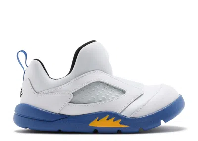 Air Jordan Babies'  5 Retro Little Flex Td 'laney' In White