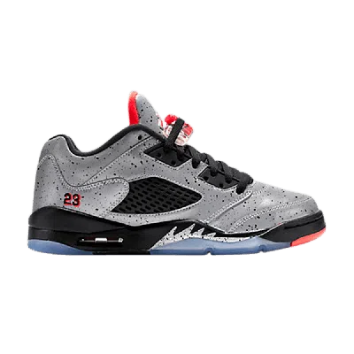 Pre-owned Air Jordan 5 Retro Low Bg 'neymar' In Silver