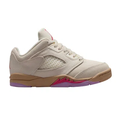 Pre-owned Air Jordan 5 Retro Low Ps 'peanut Butter & Jelly' | Cream | Kid's Size 1