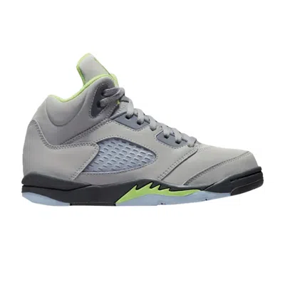 Pre-owned Air Jordan 5 Retro Ps 'green Bean' 2022 | Grey | Kid's Size 13 In Gray