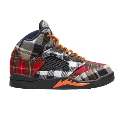 Pre-owned Air Jordan 5 Retro Ps 'plaid' | Multi-color | Kid's Size 13